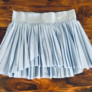 Nike Light Blue Pleated Skater Tennis Skirt